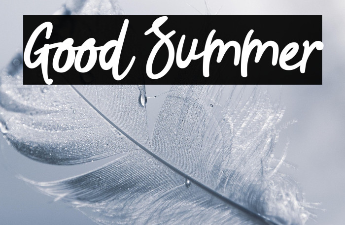 Good Summer Example 1