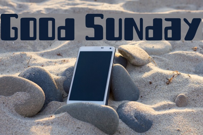 Good Sunday Font examples
