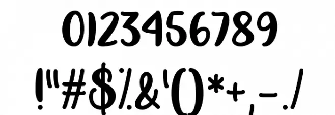 Good Unicorn Regular Font OTHER CHARS