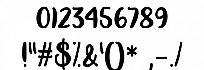 Good Unicorn Regular Font OTHER CHARS