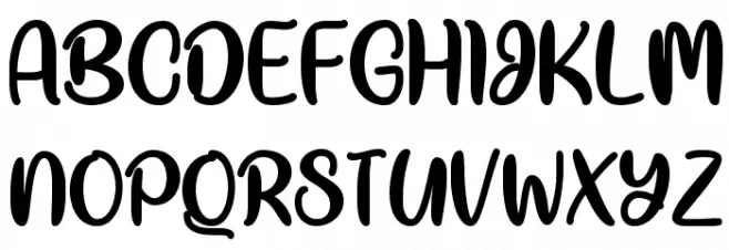 Good Unicorn Regular Schriftart Groß