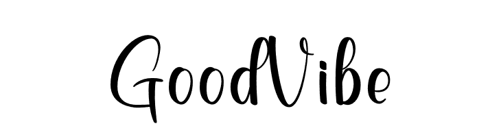 Good Vibe  フリーフォントのダウンロード