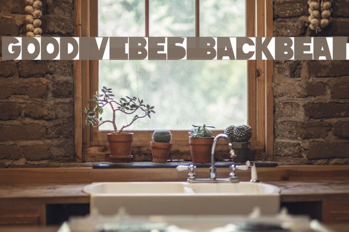 Good Vibes Backbeat Font examples