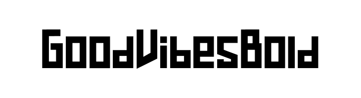 Good Vibes Bold  Free Fonts Download