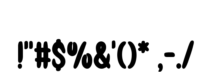 Good Wish Font OTHER CHARS