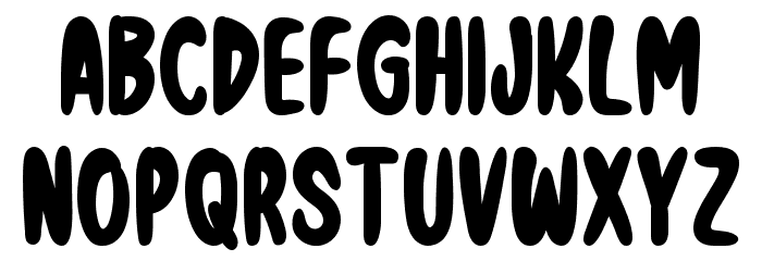Good Wish Font LOWERCASE
