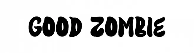 Good Zombie  Frei Schriftart Herunterladen