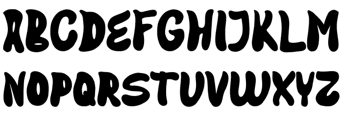 Good Zombie Font LOWERCASE