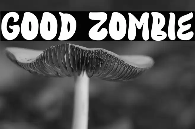 Good Zombie Font examples