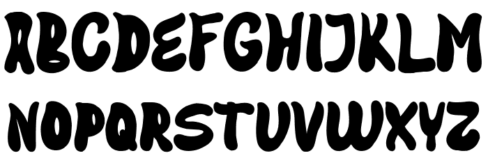 Good Zombie Font LOWERCASE