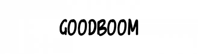 GoodBoom  Frei Schriftart Herunterladen