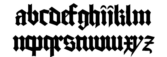 GoodCityModern Font LOWERCASE