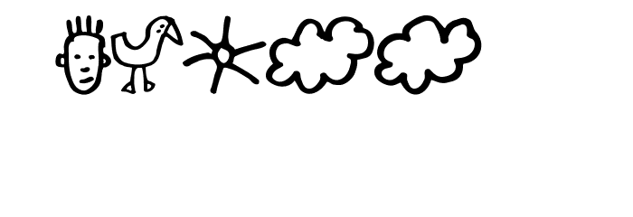 GoodDog-Bones Font OTHER CHARS