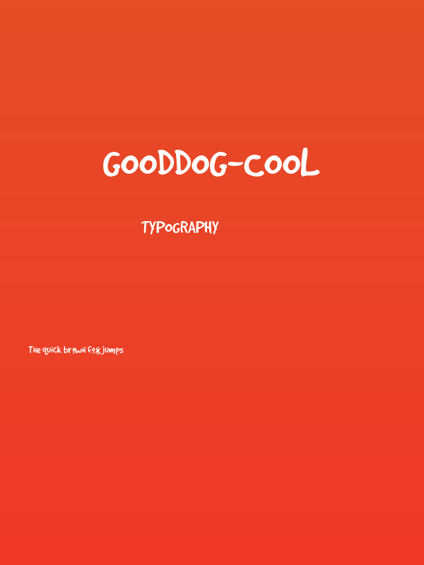 GoodDog-Cool Poster