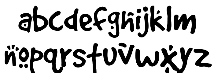 GoodDog-Cool Font LOWERCASE