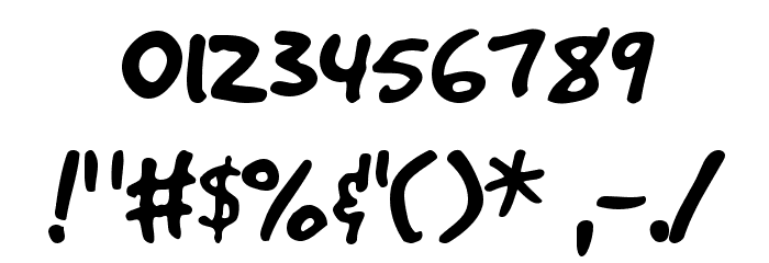 GoodDog Plain Font OTHER CHARS