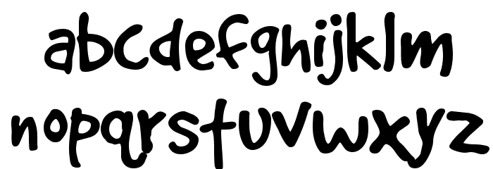 GoodDog Plain Font LOWERCASE