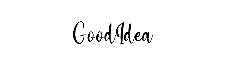 GoodIdea  لخطوط تنزيل