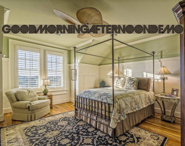 GoodMorningAfternoonDEMO Font examples