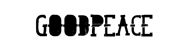 GoodPeace  Descarca Fonturi Gratis
