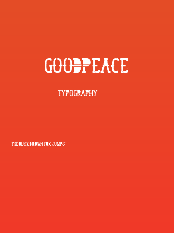 GoodPeace Poster