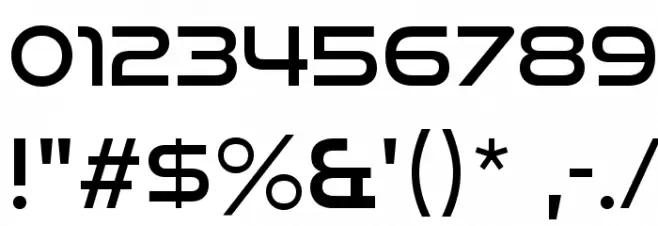 GoodTimesRg-Regular Font Alte caractere