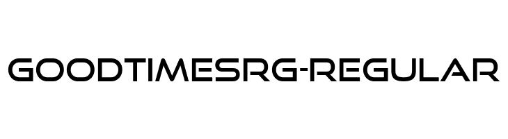 GoodTimesRg-Regular  font caratteri gratis