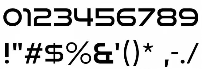 GoodTimesRg-Regular Font OTHER CHARS