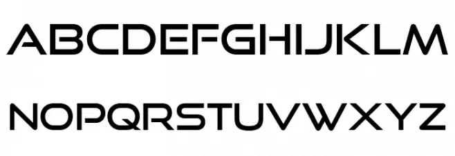 GoodTimesRg-Regular Schriftart Groß