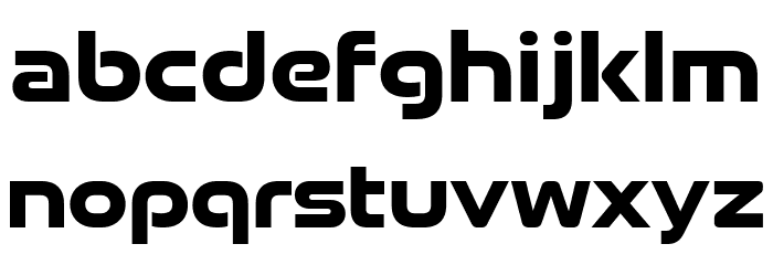 GoodTimingRg-Bold Font LOWERCASE