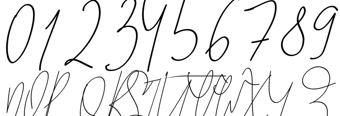 GoodWish Italic Font OTHER CHARS