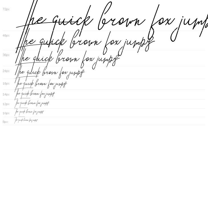 GoodWish Italic Waterfall