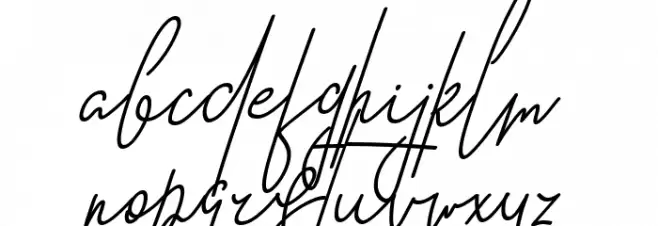 GoodWish Italic Fuentes MINÚSCULAS
