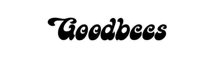 Goodbees  les polices de caractères gratuit tlcharger