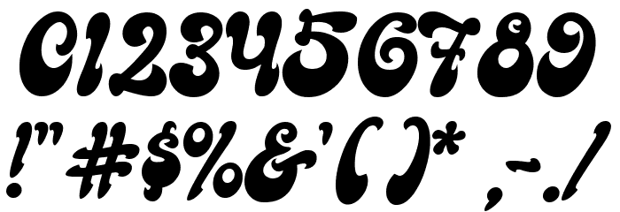 Goodbees Font OTHER CHARS