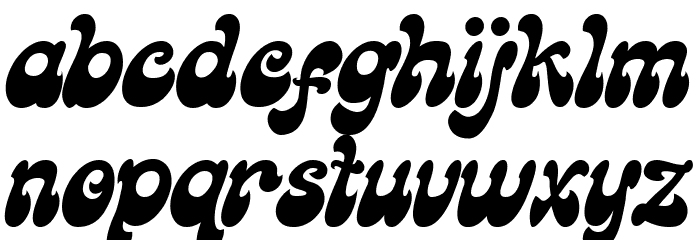 Goodbees Font LOWERCASE