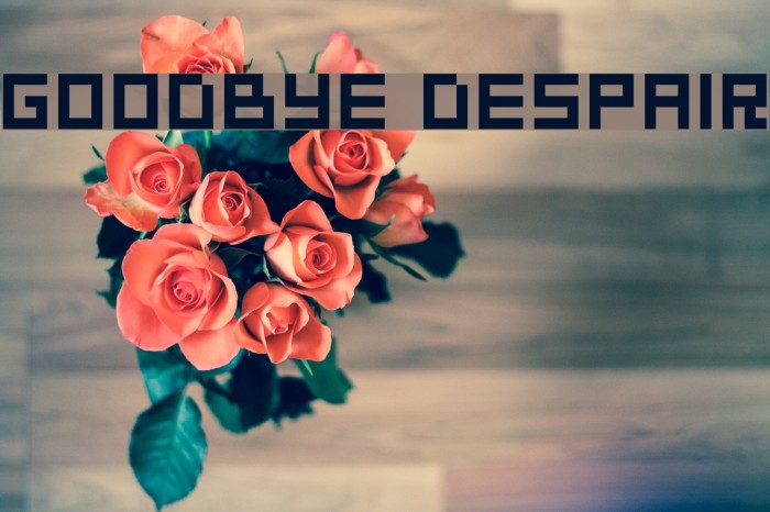Goodbye Despair Fuentes examples