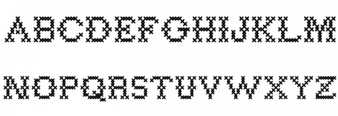 GoodbyeCrewelWorldNF Schriftart Groß