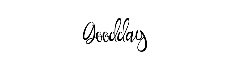 Goodday  Fuentes Gratis Descargar