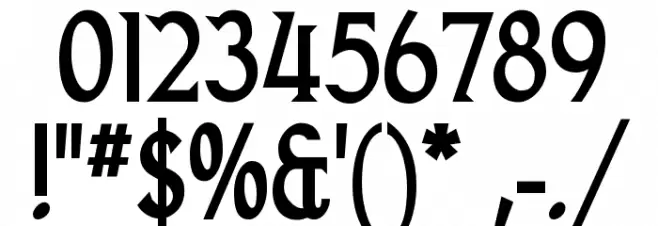 Goodfish-Bold Font OTHER CHARS