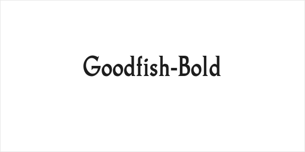 Goodfish-Bold Logo
