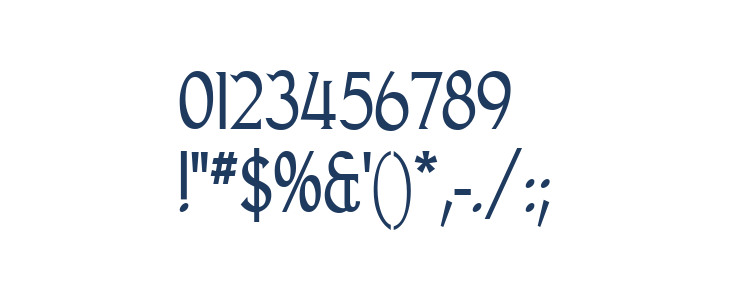 Goodfish-Regular Other Characters