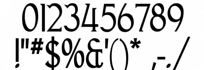 Goodfish-Regular Font OTHER CHARS