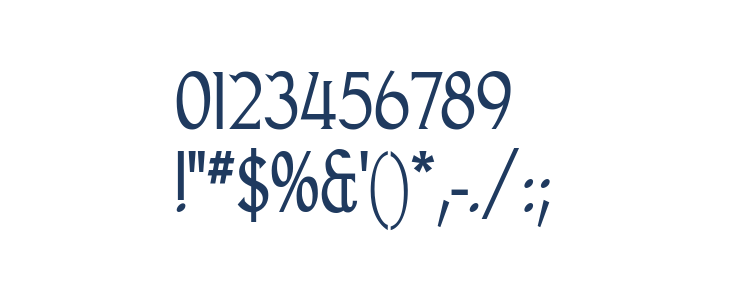 Goodfish-Regular Other Characters