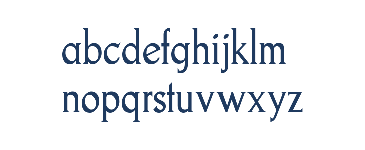 Goodfish-Regular Lowercase