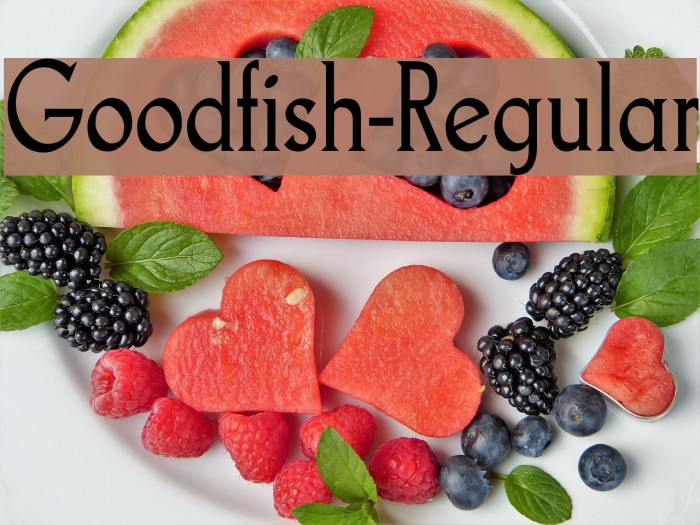 Goodfish-Regular Example 1