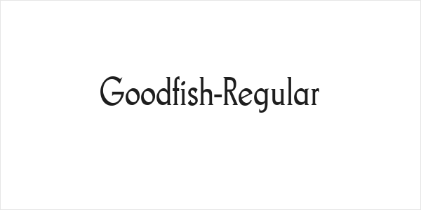 Goodfish-Regular Logo