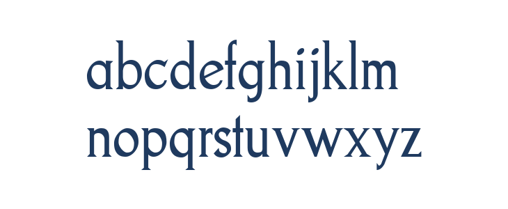 Goodfish-Regular Lowercase