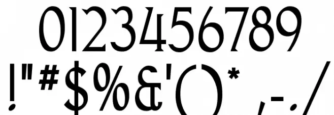 Goodfish Font OTHER CHARS