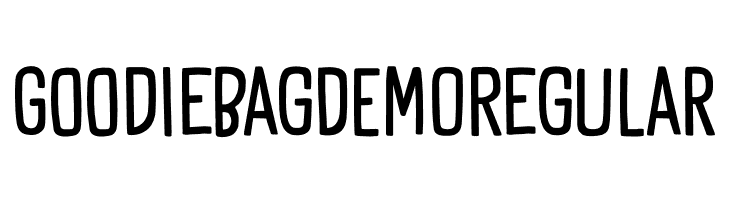 Goodie Bag DEMO Regular  免费字体下载